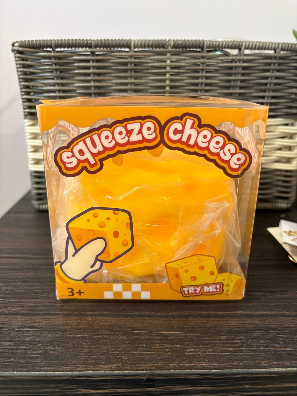 Viral Jumbo Squishy Cheese Cube